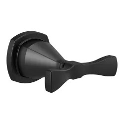 Click here to see Delta 77638-BL Delta Stryke Matte Black Double Robe Hook with Mounting Hardware - 77638-BL