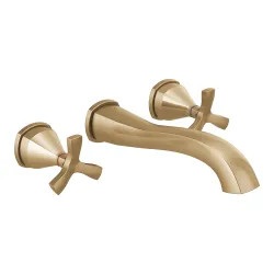 Click here to see Delta T35766LF-CZWL Delta Stryke Wall-Mount Lavatory Faucet for 8