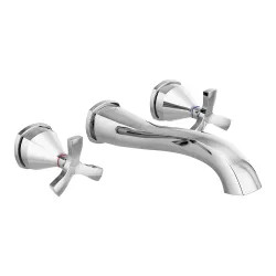 Click here to see Delta T35766LF-WL Delta Stryke Wall-Mount Lavatory Faucet for 8