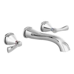 Click here to see Delta T3576LF-WL Delta Stryke Wall-Mount Lavatory Faucet for 8