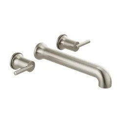 Click here to see Delta T5759-SSWL Delta Contemporary Two-Handle Wall-Mount Tub Faucet Trim, Lever Handles, ADA-Compliant, Stainless - T5759-SSWL