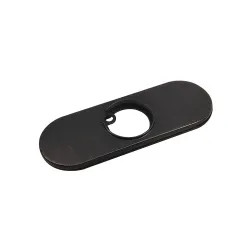 Click here to see Delta RP100091RB Delta Trinsic 6in Venetian Bronze Escutcheon for 559HAR-RB-DST Single-Handle Bathroom Faucet - RP100091RB