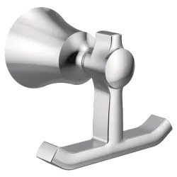 Click here to see Moen YB0303CH Moen Flara Double Robe Hook - Chrome (YB0303CH)