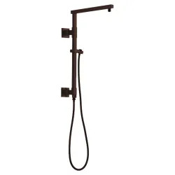 Click here to see Delta 58410-RB Delta Universal Showering 18in Angular Shower Column Kit with Stretchable Hose for Shower Head and Hand Shower, Venetian Bronze - 58410-RB