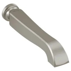 Click here to see Delta T5756-SSLHP-WL Delta Dorval Two-Handle Wall-Mount Tub Faucet Trim, Three-Hole, Less Handles, Stainless - T5756-SSLHP-WL