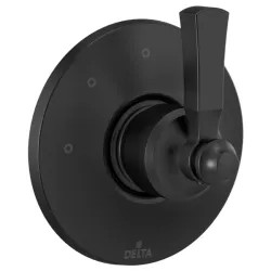 Click here to see Delta T11856-BL Delta Dorval Single-Handle 3-Function Diverter Valve Trim, Lever Handle, Matte Black - T11856-BL