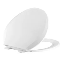 Click here to see ProStock TSPR100-SC Round Toilet Seat, Slow Close, Plastic, White