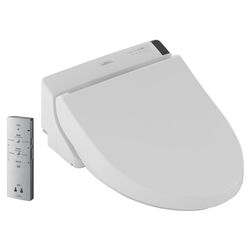 Click here to see Toto SW2043R#01 TOTO WASHLET C200 Round Bowl Washlet Seat, Cotton White - SW2043R#01