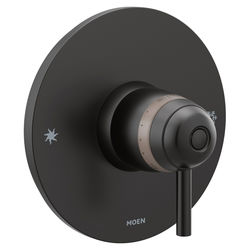 Click here to see Moen TS33002BL Moen Arris Exact-Temp Single-Handle Valve Trim, Lever Handle, Matte Black - TS33002BL