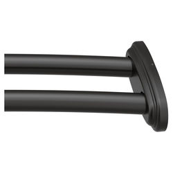 Click here to see Moen DN2141BL Moen DN2141BL Adjustable Curved Shower Curtain Rod - Matte Black