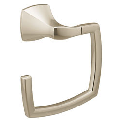 Click here to see Moen YB5186NL Moen Voss Towel Ring, Polished Nickel - YB5186NL