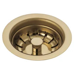 Click here to see Brizo 69050-PG Brizo Rook  4-1/2” Sink Flange and Strainer with Polypropylene Drain Housing, Brilliance Polished Gold - 69050-PG