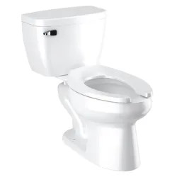 Click here to see Sloan 80098010 Sloan WETS-8009.8010 White Pressure Assist Elongated Toilet, 1.28 GPF