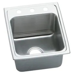 Click here to see Elkay DLRQ1720103 Elkay DLRQ1720103 Gourmet Stainless Steel Single Bowl Sink