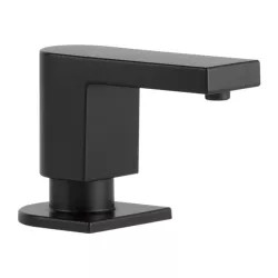Click here to see Peerless RP93100BL Peerless Apex Matte Black Soap or Lotion Dispenser, 8oz - RP93100BL