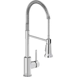 Click here to see Elkay LKAV2061CR Elkay Avado Single Handle Kitchen Faucet w/ Semi-Professional Spout, Chrome - LKAV2061CR