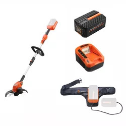 Click here to see Redback E312D-KIT4AWB Redback E312D-KIT4AWB Line Trimmer & Edger W/ 5A Charger, 4AH Battery, and Power Belt
