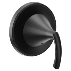 Click here to see Moen T2721BL Moen Glyde Transfer Valve Trim, Lever Handle, Matte Black - T2721BL