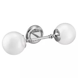 Click here to see Moen YB0562CH Moen YB0562CH CSI Colinet Two Globe Bath Sconce Light, Chrome
