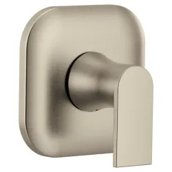 Click here to see Moen UT2401BN Moen Genta LX M-CORE Transfer Valve Trim, Lever Handle, Brushed Nickel - UT2401BN