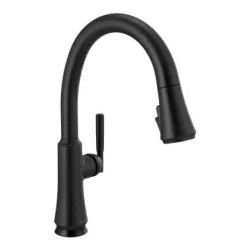 Click here to see Delta 9179T-BL-DST Delta Coranto Touch2O Single Handle Pull-Down Kitchen Faucet, Matte Black - 9179T-BL-DST