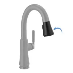 Click here to see Delta RP101294BL Delta Coranto Kitchen Faucet Sprayer Assembly, Matte Black - RP101294BL 