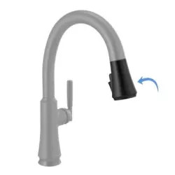 Click here to see Delta RP101293BL Delta RP101293BL Coranto Kitchen Faucet Sprayer Assembly with ShieldSpray Technology - Matte Black