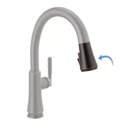 Click here to see Delta RP101293RB Delta RP101293RB Coranto Kitchen Faucet Sprayer Assembly with ShieldSpray Technology - Venetian Bronze