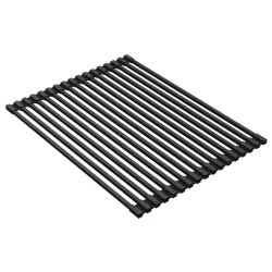 Click here to see Elkay LKDR1317RU Elkay Crosstown  Black Silicone Drying Rack, 11-7/8in x 16-3/4in x 3/8in - LKDR1317RU