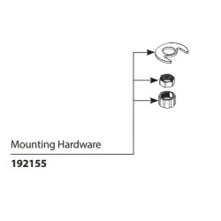 Click here to see Moen 192155 MOEN 192155 MOUNTING HARDWARE