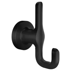 Click here to see American Standard 7105210.243 American Standard Studio S Double Robe Hook, Matte Black - 7105210.243 