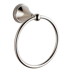 Click here to see Brizo 69546-PN Brizo Traditional Towel Ring, Brilliance Polished Nickel - 69546-PN