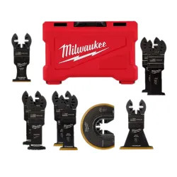 Click here to see Milwaukee 49-10-9113 Milwaukee 9-Piece OPEN-LOK Oscillating Multi-Tool Kit General Purpose Variety Pack - 49-10-9113 