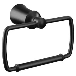 Click here to see Moen YB2186BL Moen YB2186BL Dartmoor Hand Towel Ring - Matte Black