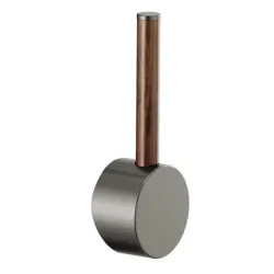 Click here to see Brizo HLB177-SLWD Brizo Odin Bar Faucet Lever Handle Kit for 61065LF and 61075LF, ADA-Compliant, Brilliance Luxe Steel/ Wood - HLB177-SLWD