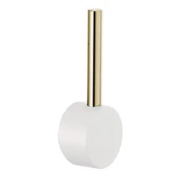 Click here to see Brizo HLK175-MWPN Brizo Jason Wu Metal Lever Handle Kit for 63965LF-LHP, 63075LF-LHP, and 63065LF-LHP, ADA-Compliant, Matte White/ Brilliance Polished Nickel - HLK175-MWPN