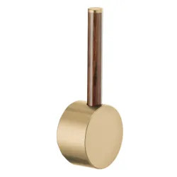 Click here to see Brizo HLK177-GLWD Brizo Odin Lever Handle Kit for 63065LF-LHP, 63375LF-LHP, and 63975LF-LHP Kitchen Faucet Series, ADA, Brilliance Luxe Gold with Wood Accent - HLK177-GLWD
