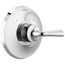 Click here to see Delta T14033 Delta Kayra Monitor 14 Series Pressure Balance Valve Only Trim, Lever Handle, ADA, Chrome - T14033