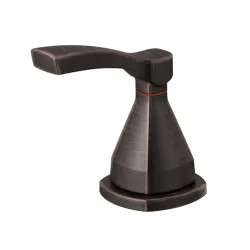 Click here to see Delta RP100392RB Delta Stryke 4-3/8in Venetian Bronze Single Lever Handle Assembly for Roman Tub Faucet, Left Handle, ADA - RP100392RB