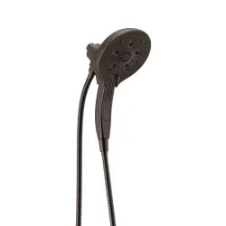 Click here to see Delta 58620-RB-PK Delta Universal Showering 1.75 GPM In2ition H2Okinetic 5-Setting Two-in-One Shower, Round, MagnaTite, WaterSense, Venetian Bronze - 58620-RB-PK