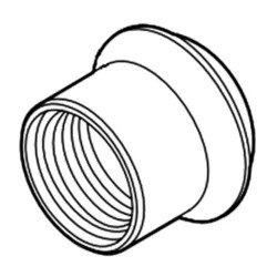 Click here to see Delta RP84932 Delta RP84932 Diverter Trim Nut - Integrated Series, Chrome