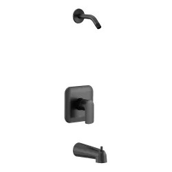 Click here to see Moen UT2473NHBL Moen Genta LX M-Core 2-Series Tub/Shower Faucet, Single Lever Handle, M-PACT, Less Showerhead, Matte Black - UT2473NHBL
