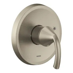 Click here to see Moen UT2741BN Moen Glyde M-CORE 2-Series Valve Trim, Lever Handle, Brushed Nickel - UT2741BN