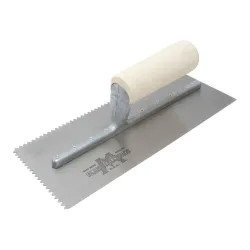Click here to see  701S Marshalltown Curved Handle V Notch Trowel - 701S