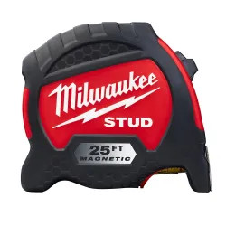 Click here to see Milwaukee 48-22-9725M Milwaukee STUD Magnetic Tape Measure - 48-22-9725M