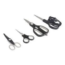 Click here to see  88-234 Olympia 4-Piece Stainless Steel Blade Scissor Set - 88-234
