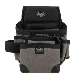 Click here to see  55200 Pull'R Mullet Buster 14-Pocket Black/Gray Carpenter's Pouch - 55200