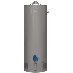 Click here to see  6G30S-30F3 Rheem Essential Natural Gas Short Water Heater, 30 Gallon, 6-Year, 30000 BTU - 6G30S-30F3