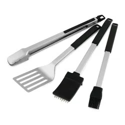 Click here to see  64003 Onward Baron Grilling Tool Set, Stainless Steel Blade, Plastic Resin Handle - 64003