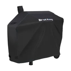 Click here to see  67065 Broil King 55-Inch Premium Grill Cover For Use With Broil King Regal Pellet 400 Grill, PVC Material With Polyester Fabric Backing, Black - 67065 